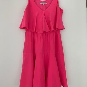 Amanda Uprichard ‘Adrienne’ Ruffle Silk Dress
